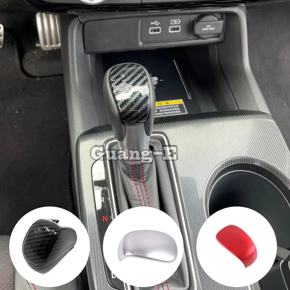 Für Honda Civic 11th Gen 2022 2023 2024 Center Konsole Schaltknauf Abdeckung Auto Styling Zubehör Dekoration Innen Stick