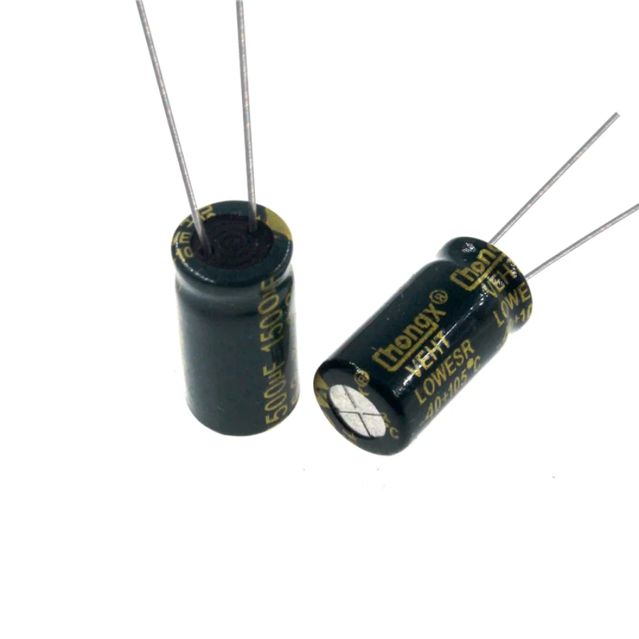 20pcs 1500uF 6.3V 1500MFD 6.3VDC 8*16mm Aluminum Electrolytic Capacitor Radial