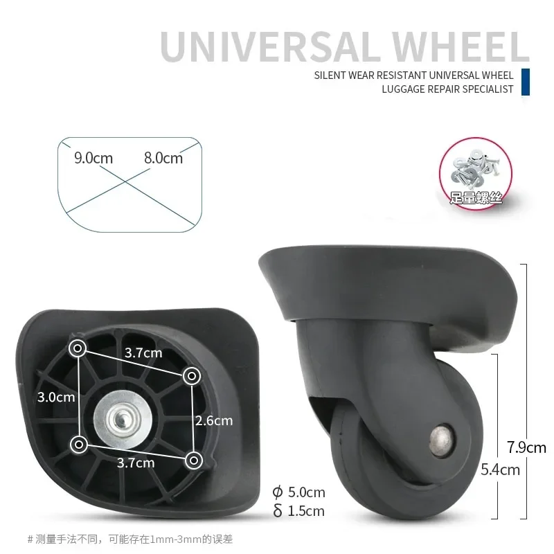 A35  A-61 A61 Travel House Trolley Wheel 056 Luggage Wheel Caster Accessories Universal Silent Replacement Wheels