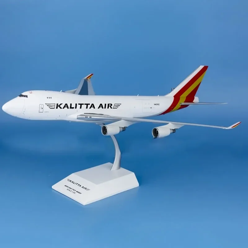 

Diecast JC Wings 1:200 Scale Aircraft Model Alloy Carita Air B747-400F N403KZ Decorative Display Souvenir Gift Toy