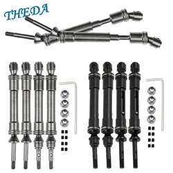 Steel CVD Front Rear Drive Shaft Assembly Heavy Duty for 1/10 Traxxas 4X4 SLA017 SLA018 Slash  Rustler VXL Stampede Car Parts