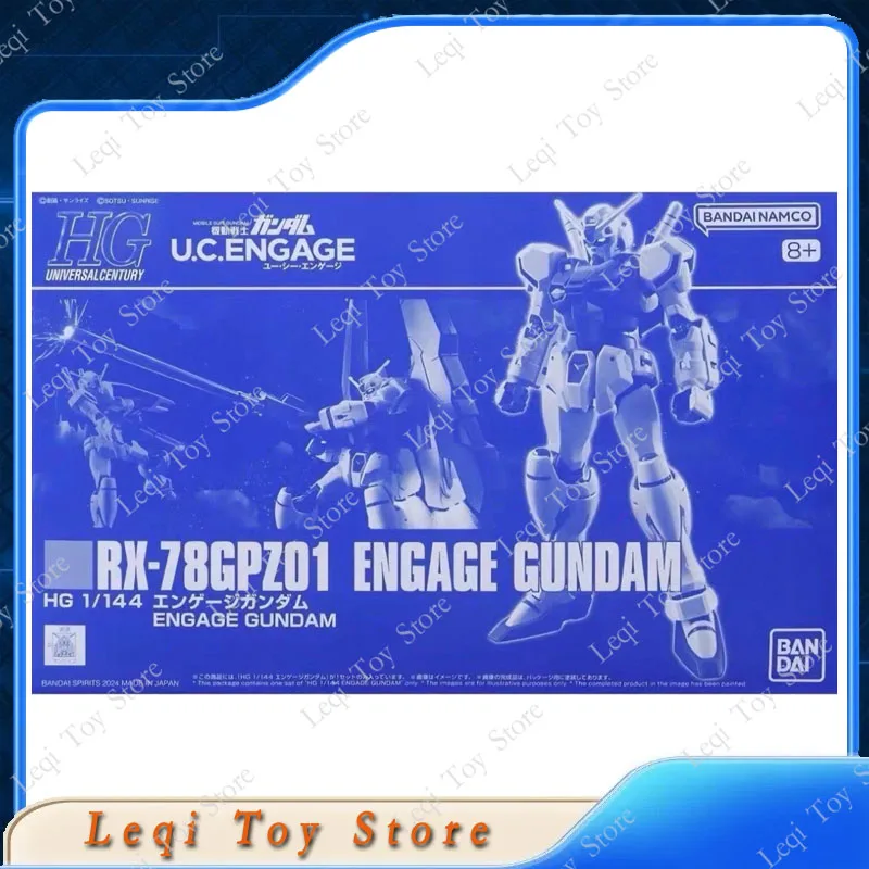 Bandai originele HG RX-78 MS00Z GUNDAM GP00 RX-78GPZ01 ENGAGE ZERO actiefiguren, animefiguren, speelgoed, cadeau, modelbouwset of decoratie.