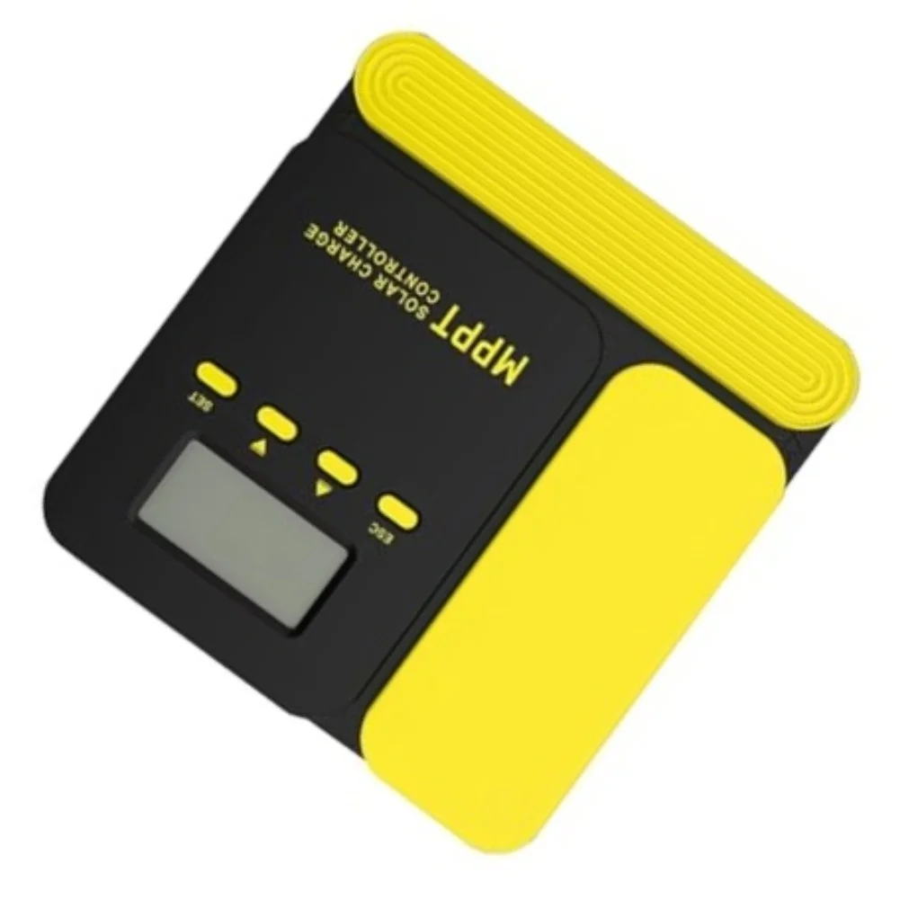 10A 20A For MPPT Solar Controller with LCD Display for 12V 24V Off Grid Systems Real Time Performance Tracking