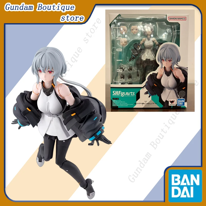 

Bandai Genuine SHF SYNDUALITY NOIR Anime Action Figure Collectible Joints Movable Model Toys Ornaments Gift Children Kid Girl