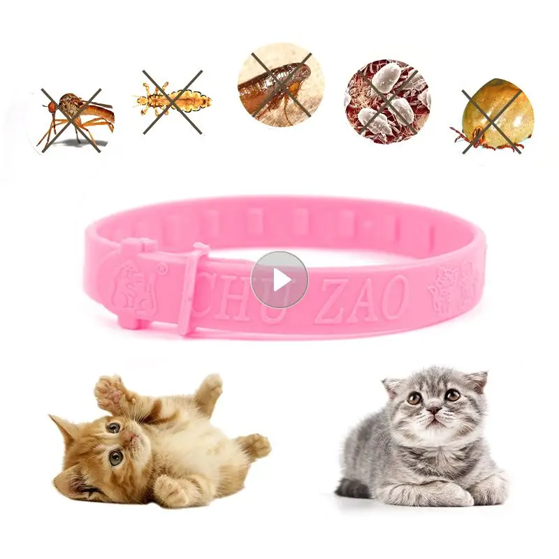 Mosquito Repellent Cute Design Top-rated Mosquito Repellent Long-lasting Comfortable Cat Collar Pet Flea Treatment Cat Collar