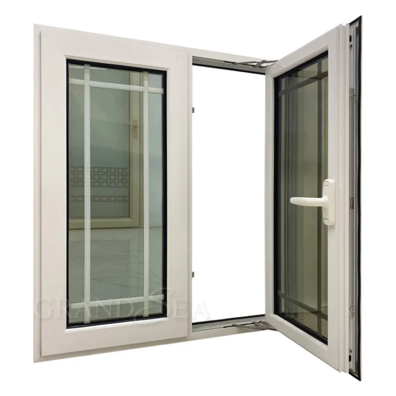 custom.Hot sale casement window with grill design price philippines casement window with meshfrosted glass bathroom window casem