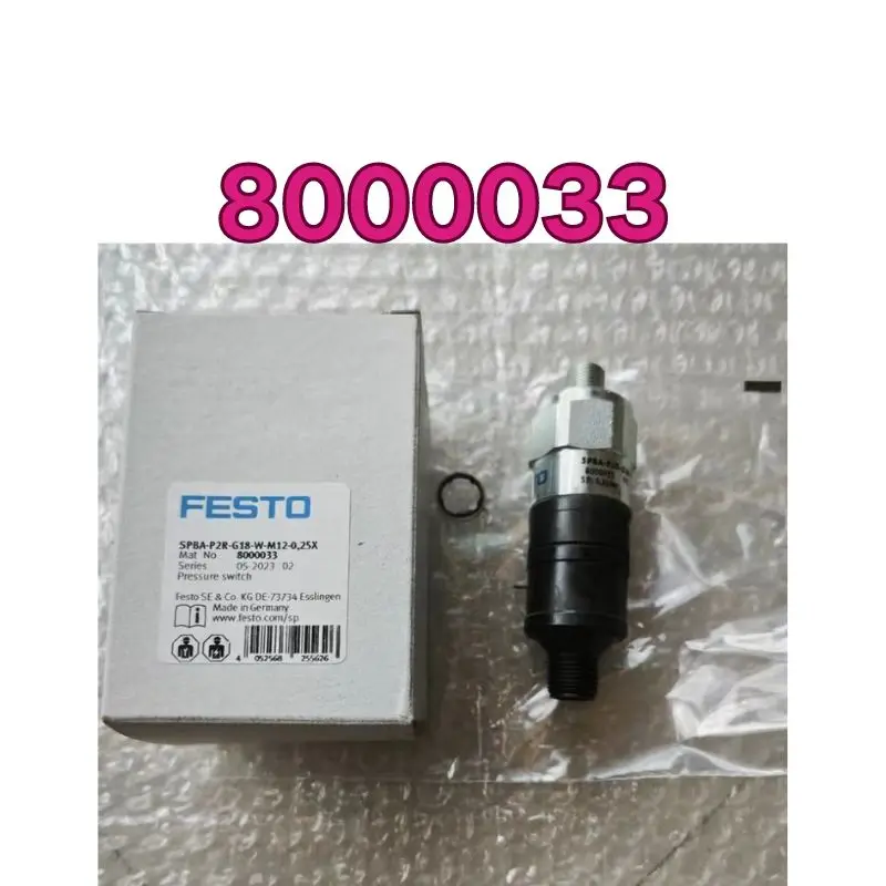 New 8000033 SPBA-P2R-G18-W-M12-0.25X pressure sensor quickly shipped