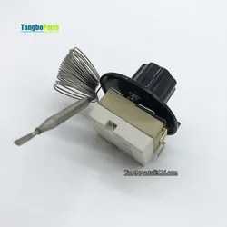 Electric Fryer Spare Parts 250V 16A 55.13034.140 190 Degree Mechanical Thermostat With knob For EGO Replace