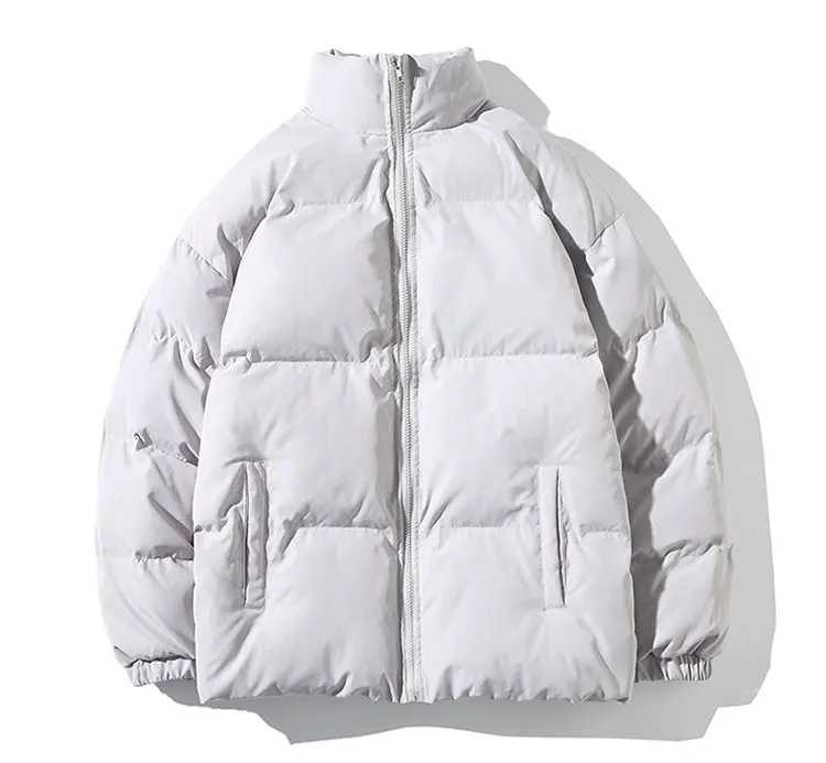 Autumn Winter Jacket Men Thicken Warm Cotton-padded Mens Jackets Slim Fit Stand Collar Youth Winter Jackets and Coats For Me