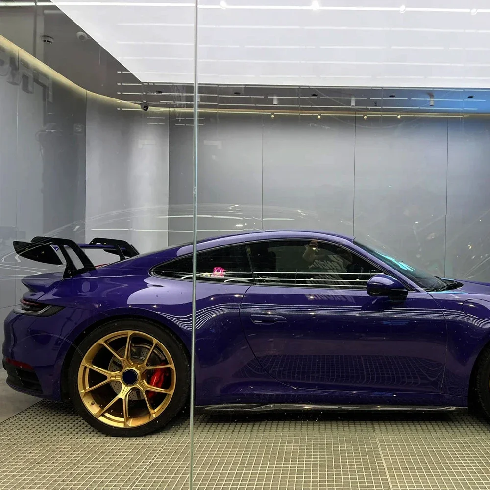 Car Sticker Wrap Film Platinum Ultra Violet Color Change Vinyl Film PET Bubble Free Wrapping Decal Car Sticker Interior Exterior view 5