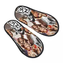 Lana Del Rey Singer Winter Cotton Home Slippers For Women Indoor Cozy Memory Foam Slides Non Slip