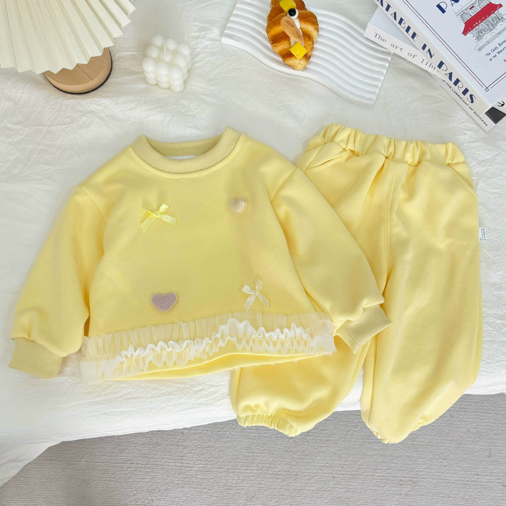 

Новый весенне-осенний детский спортивный костюм для девочек, одежда, детский пуловер для девочек, толстовка и штаны, костюм из 2 предметов, комплекты для маленьких девочек 1-5 лет