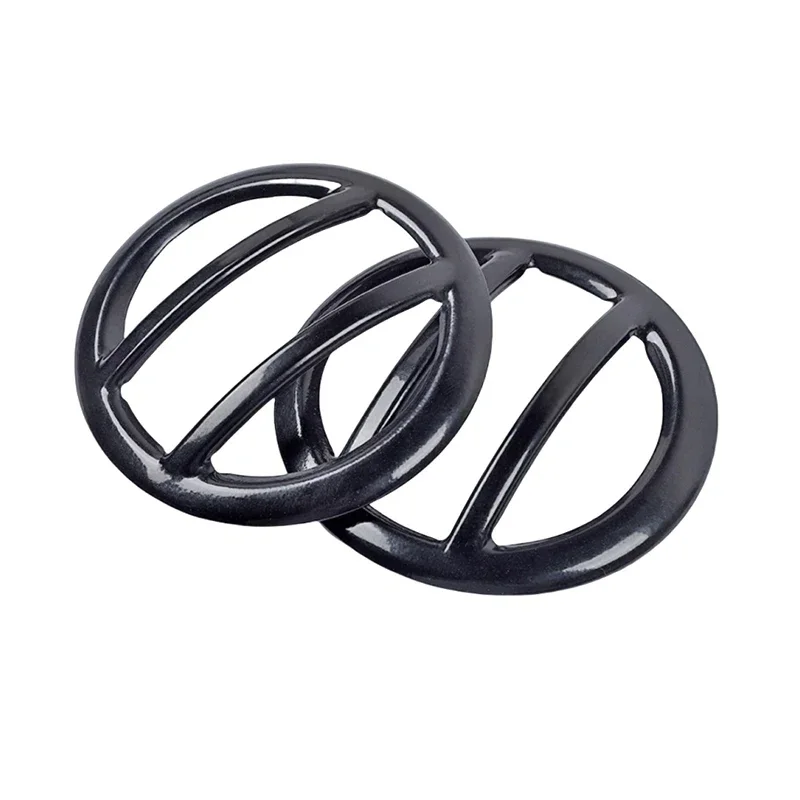 Car Front Bumper Fog Lamp Cover Fit for GWM Tank 300 Car Front Fog Lamp Anti-collision Metal Protection Frame Car Accessories