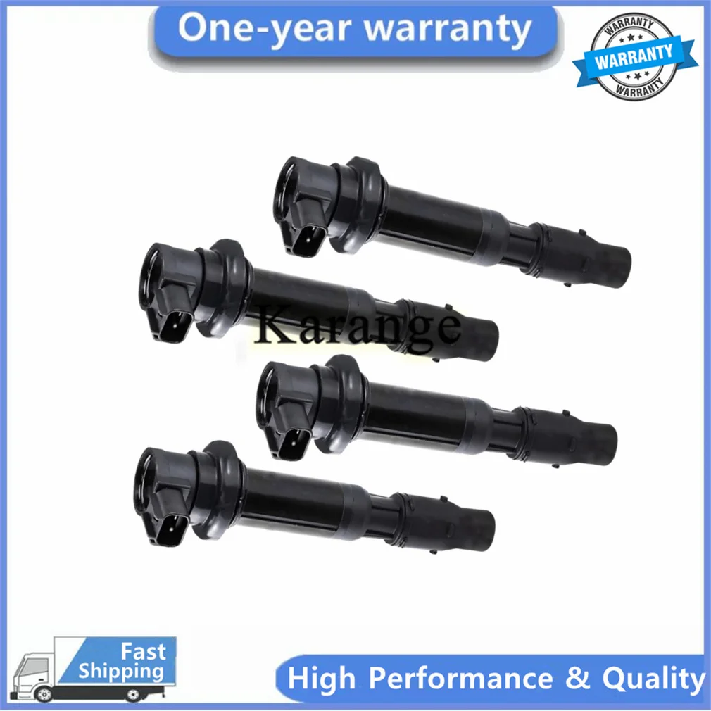 New Ignition Spark Plug Coils 21171-1272 for Kawasaki Ninja ZX-6R 2000-2002 ZX636 2002 ZZR600 2005-2008 Ignition Stick Coil