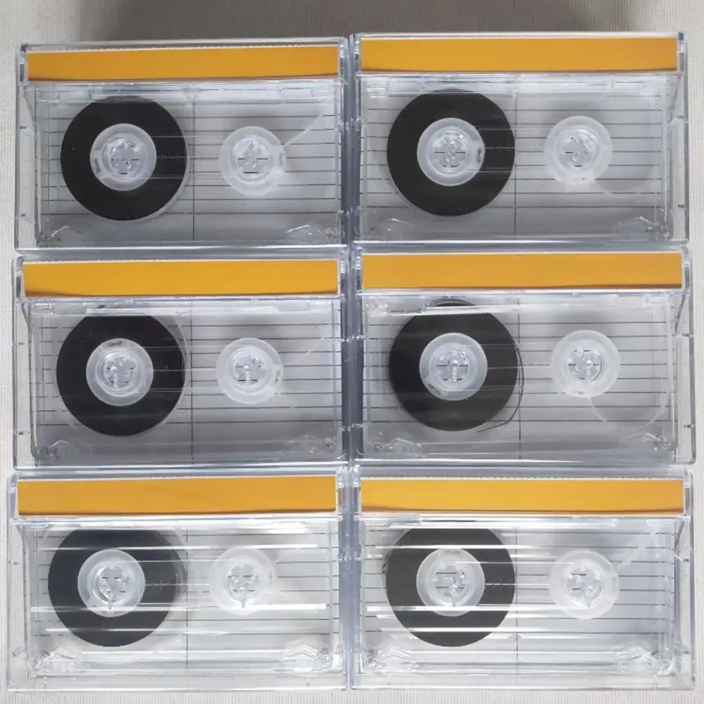 Standard Cassette Blank Tape Player Empty Tape With 45/60/90 Speech Music Recording For Minutes Magnetic Audio Tape Recording