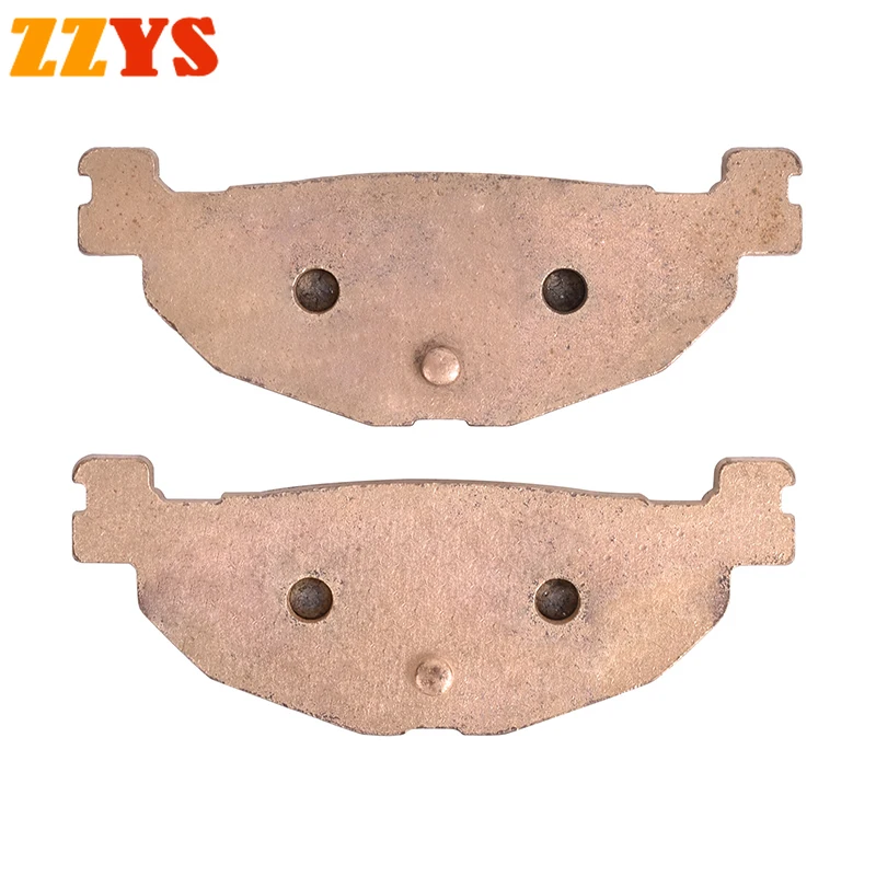 Motorcycle Accessories Rear Brake Pads Disc Tablets For MBK YP400 YP Skyliner 400 2004 For YAMAHA YP400 Majesty 400 2004-2013 12