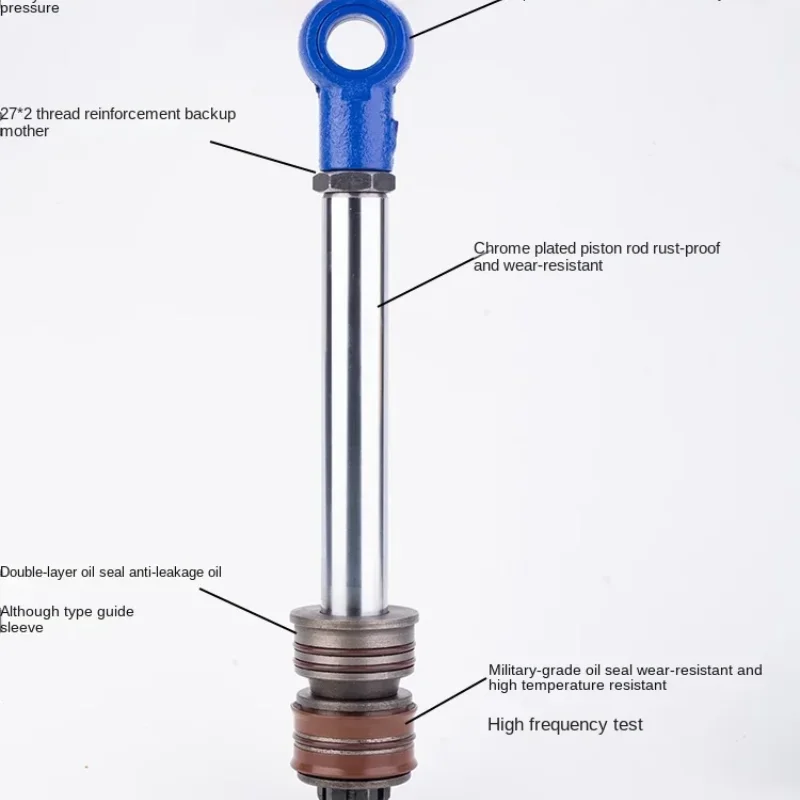 Complete list of accessories for a 3-ton 5-ton hydraulic cylinder hydraulic cylinder bi-directional lifting small heavy-duty