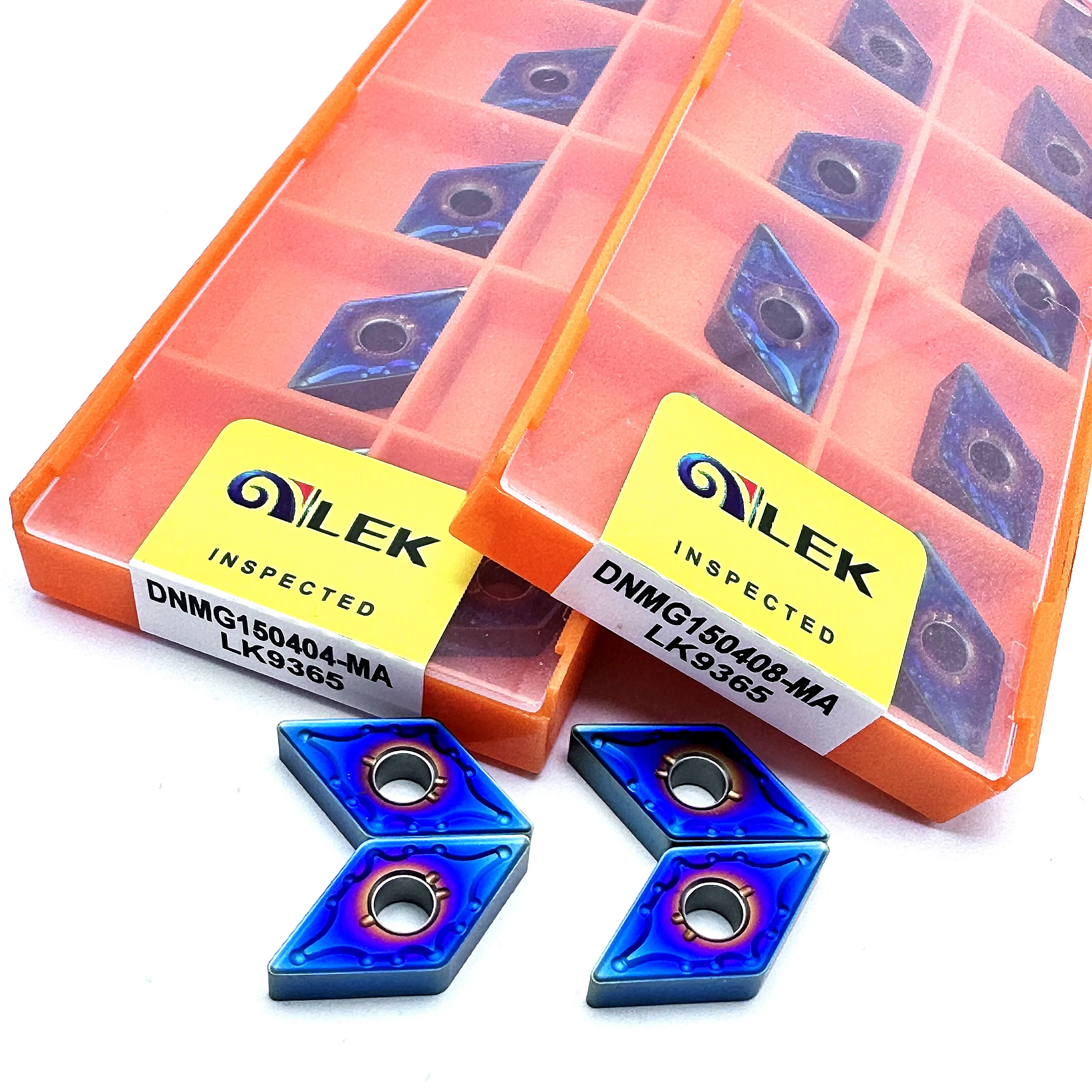 

DCMT070204 DCMT11T304 DNMG150404 DNMG150604 Высококачественные токарные пластины с нанопокрытием, обработка нержавеющей стали