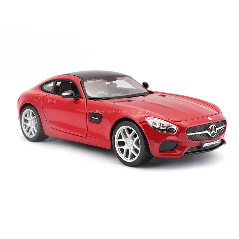 Maisto 1:24 Mercedes AMG GT  alloy car model die-casting static precision model collection gift toy tide play