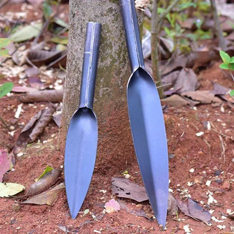 Imagem -02 - Folhas de Salgueiro em Aço Carbono Plantas Suculentas Ferramenta de Plantio de Solo Solto pá de Escavação ao ar Livre Ferramentas de Jardinagem Doméstica pá de