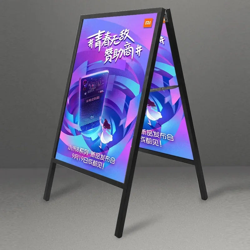 A-frame Sign Stand A Stand Sign Board Display Advertising Frame Double Backdrop Decoracion  Wall  Birthday Wedding Event Party