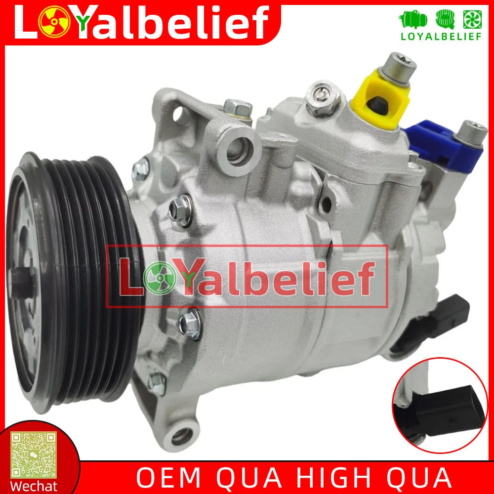 Compresor y embrague de CA 6SEU14C para Volkswagen Transporter Multivan Amarok 2,0 TDI 7E0820803J 7E0820803H 4471502601 447150-2601