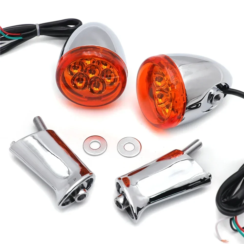 

Red Rear Indicator For 1992-up Harley Davidson Sportster Aftermarket Motorcycle Parts Running Brake Turn Signal Light