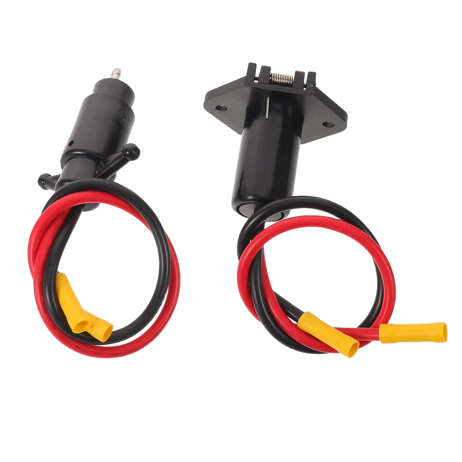 1Set Yacht Power Socket Quick Connect Waterproof Locking Trolling Motor Plug Polarized Marine Boat Battery Connector for Fishing