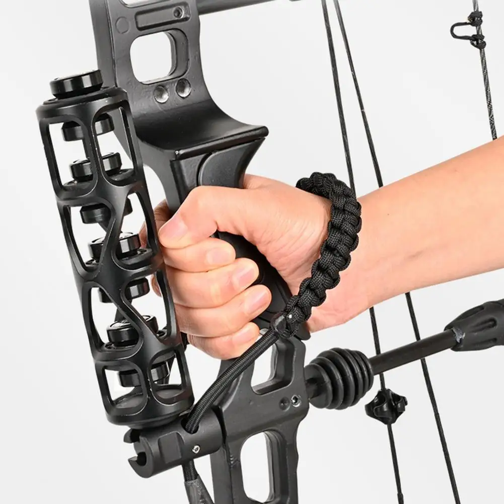 

Archery Bow Wrist Sling Quick Release Nylon Braided Wrist Strap Rope Target Hunting Shoot Compound Recurve Bow Wrist Rope