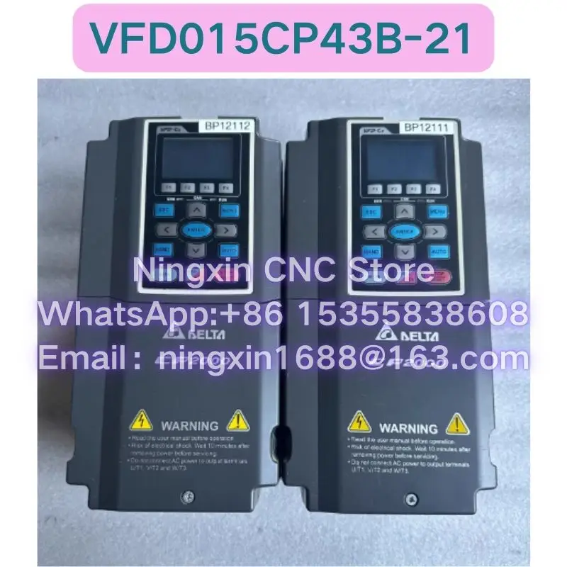 New Original VFD015CP43B-21 Inverter Functional test OK Fast delivery