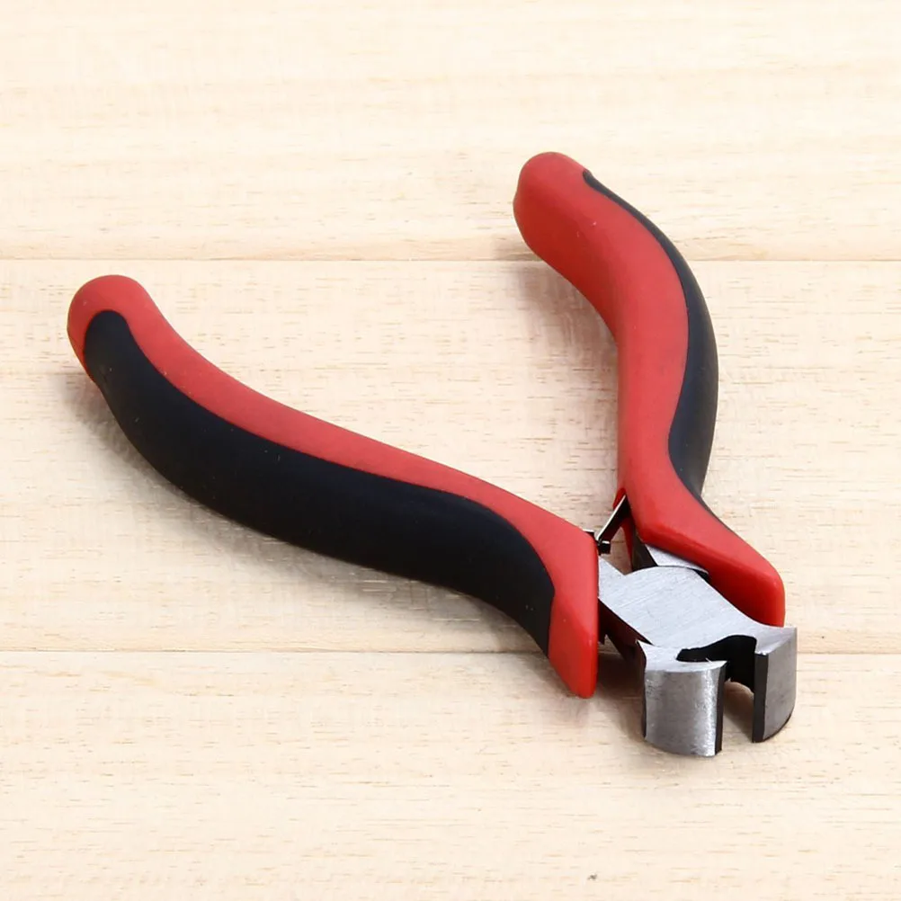 

Guitar String Cutter Plier Red for Bass Strings Frets End Pins Luthier Tool Alloy Steel Material Anti Slip Rubber