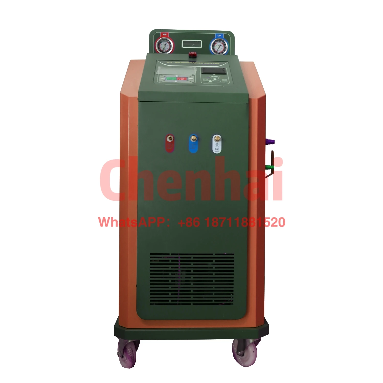 Best Sale Automatic Car A/C Refrigerant Recovery And Charging Machine