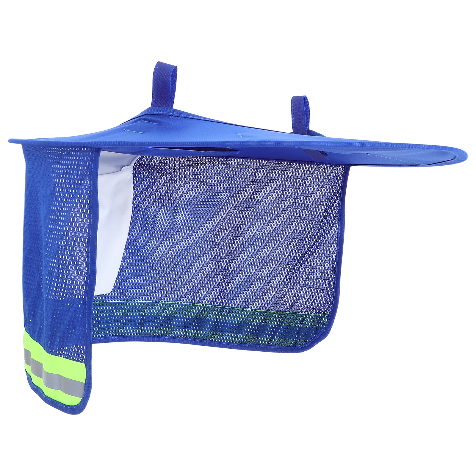 

Sun Visor Full Brim Mesh Neck Shade Cover Reflective Strips Uv Lightweight Adjustable Safety Accessories Labor Protection
