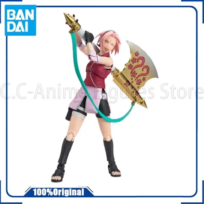 

В наличии Bandai Shfiguarts Narutop99 Харуно Сакура Фигурка Аниме в штучной упаковке Оригинальная модель куклы Экшн-игрушка Детский праздничный подарок