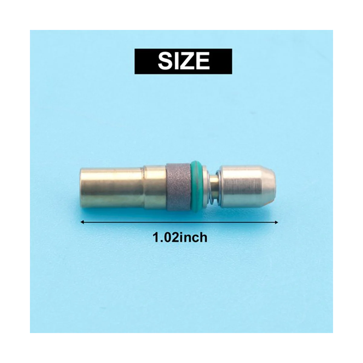 Cabezal de pistón de tres etapas de 6 piezas, cabezal de cobre de alta presión para pistón de bomba de alta presión de 6mm 30Mpa