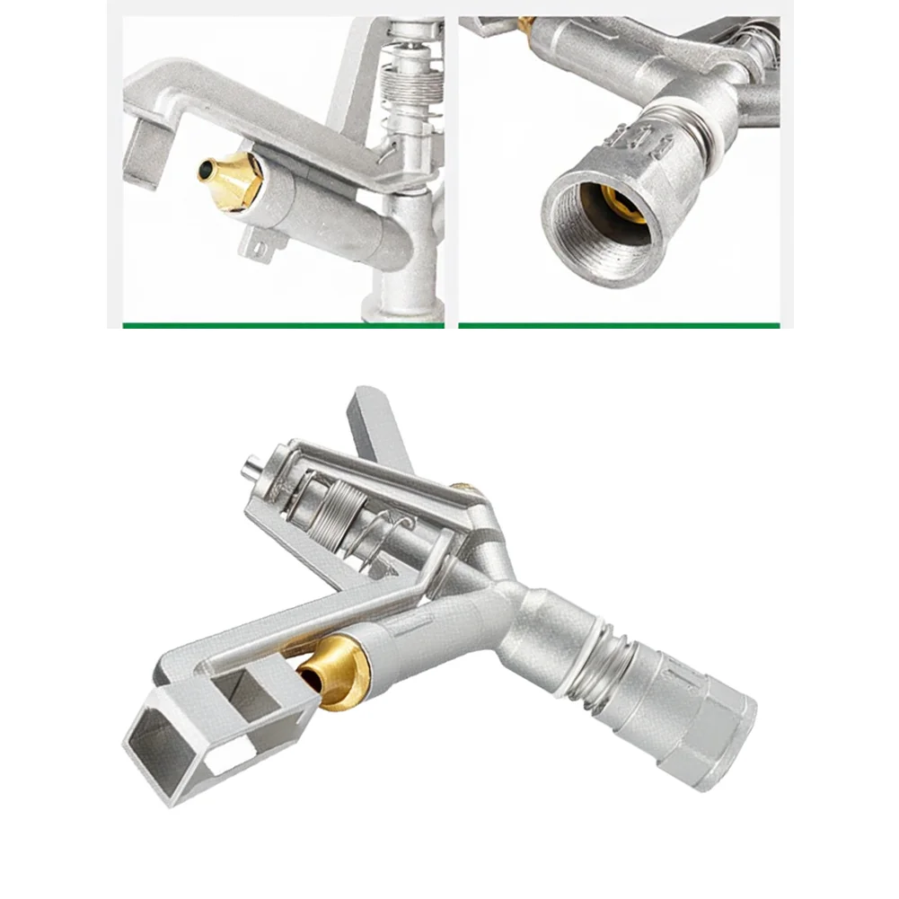 For Efficient Watering Rotating Sprinkler Garden Water Distributor Irrigation Sprinkler Weather Resistant Build