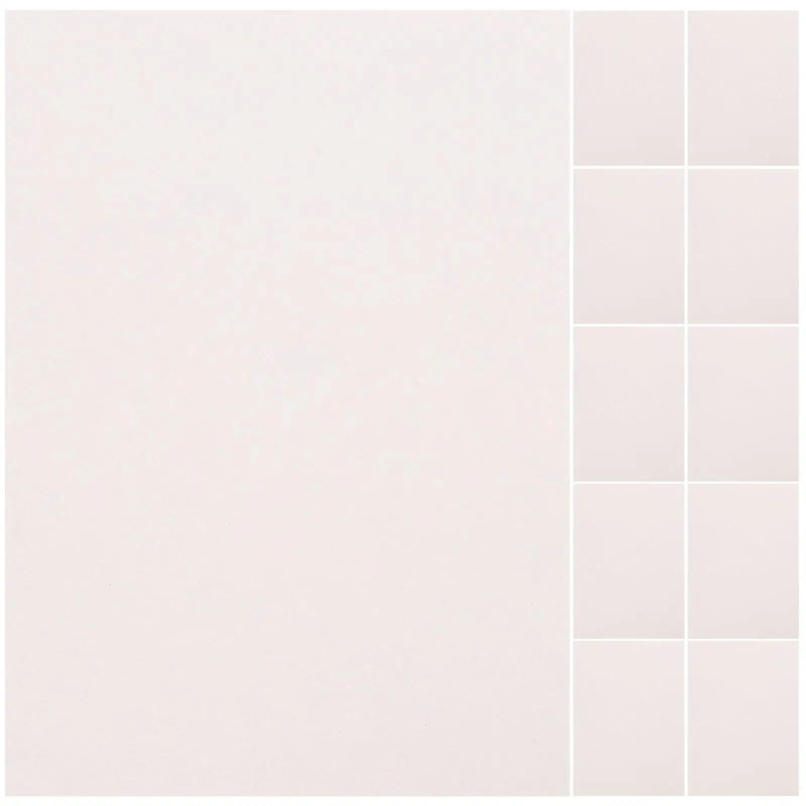 100 Sheets A5 Printable Vinyl Sticker Paper Waterproof Blank Glossy Adhesive Compatible Printers Labels