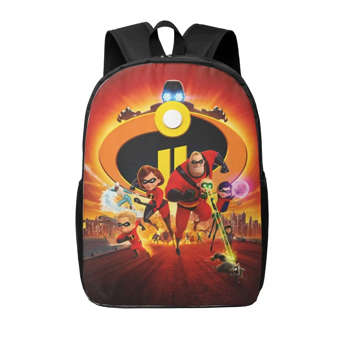 Custom The Incredibles Laptop Backpack Women Men Fashion Bookbag for College School Students Elastigirl Bag