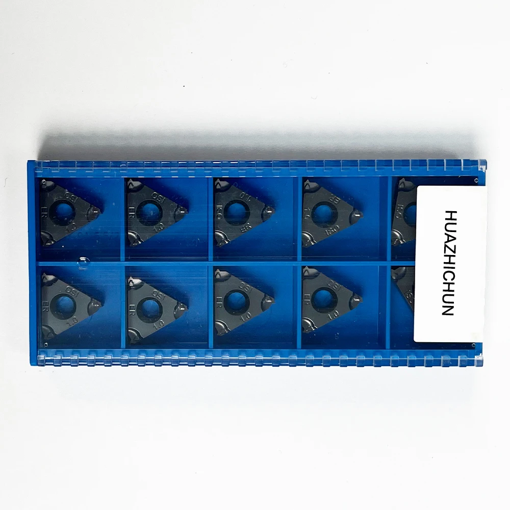 

HUAZHICHUN 16ER1.00ISO-TC GM3225 10PCS CNC Carbide Inserts Threaded Insert