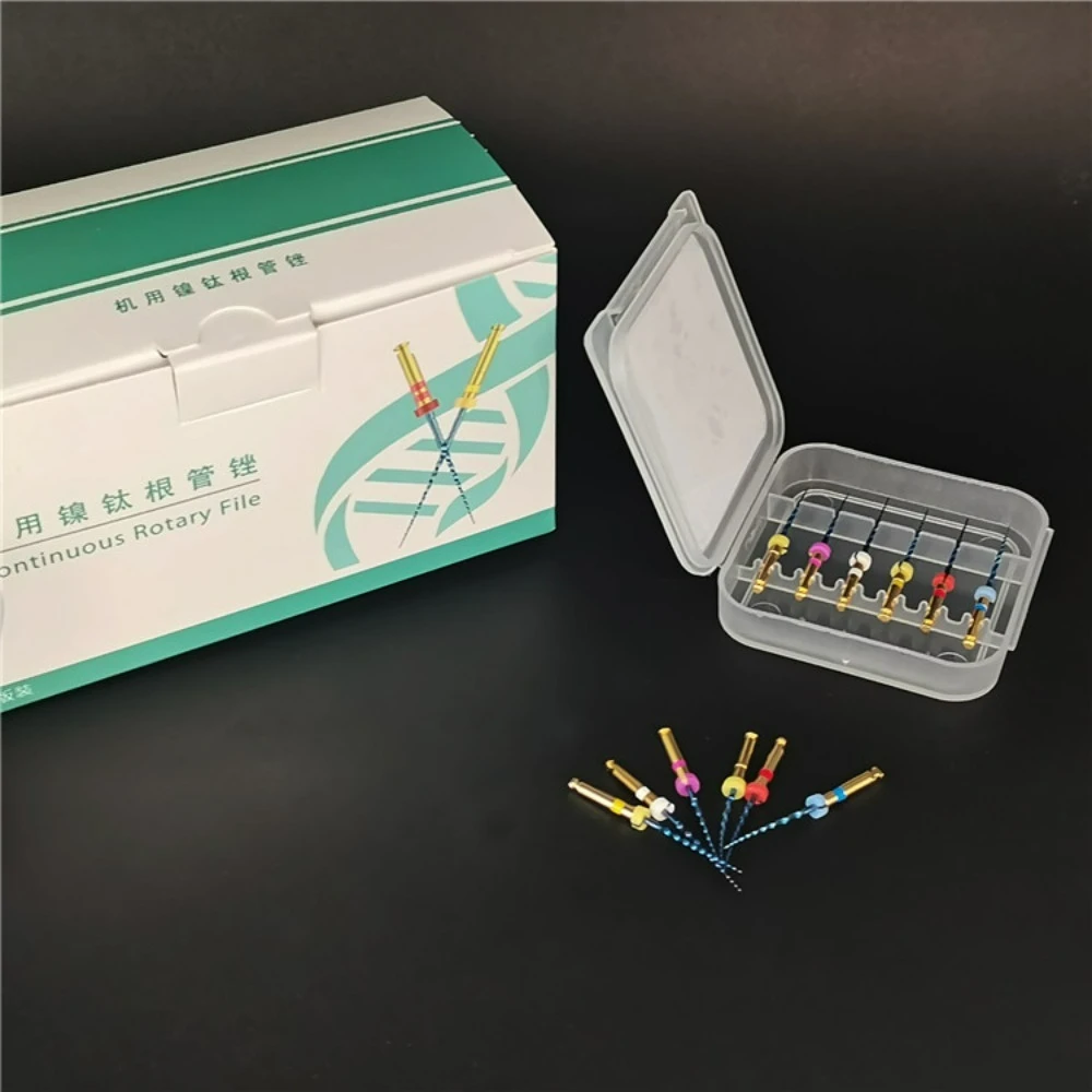 

Lima F1 Endodontic Rotary File – NiTi Root Canal Instrument, 3 Lengths (19/21/25mm) for Precise Shaping