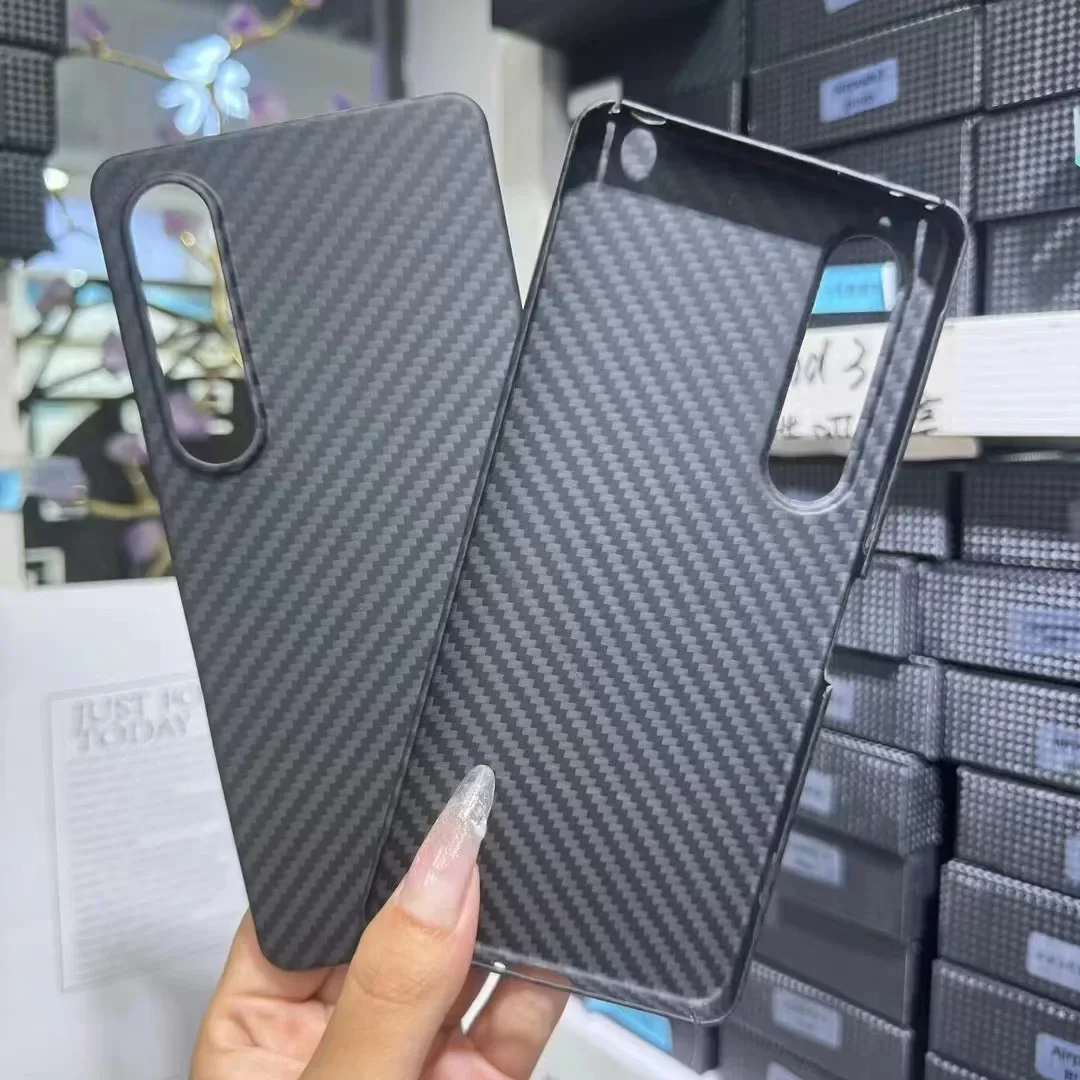 

Чехол из настоящего углеродного волокна для Sony Xperia 1 VI, ультратонкий роскошный защитный чехол из арамидного волокна для Xperia 1 VI, чехол для телефона Fundas