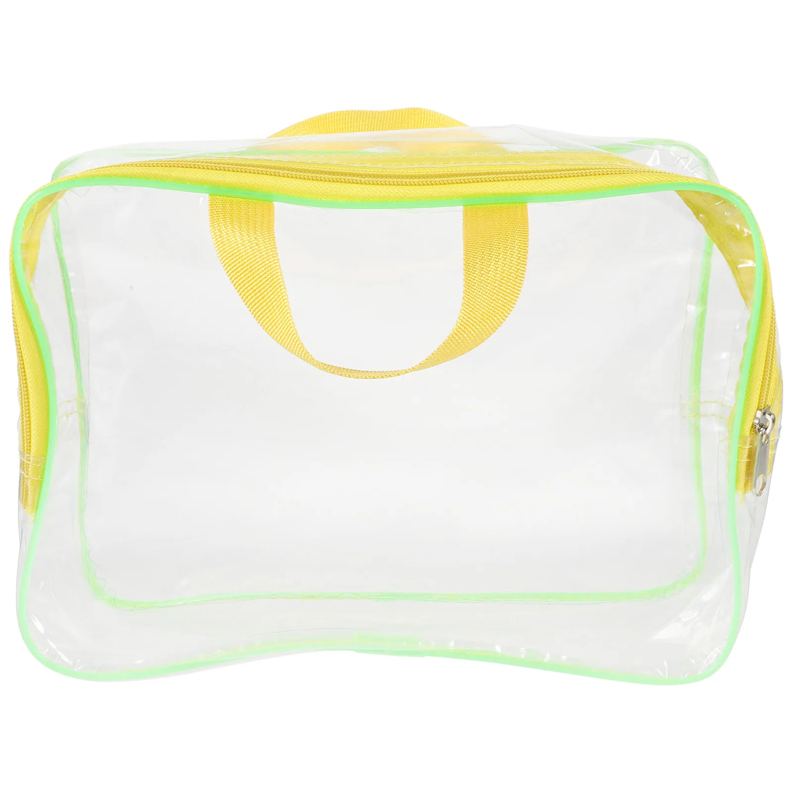 Portable Kids Percussion Instruments Bag Clear Large-Capacity Storage for Toddlers 1-3 Years Shockproof PVC Material Easy Carry