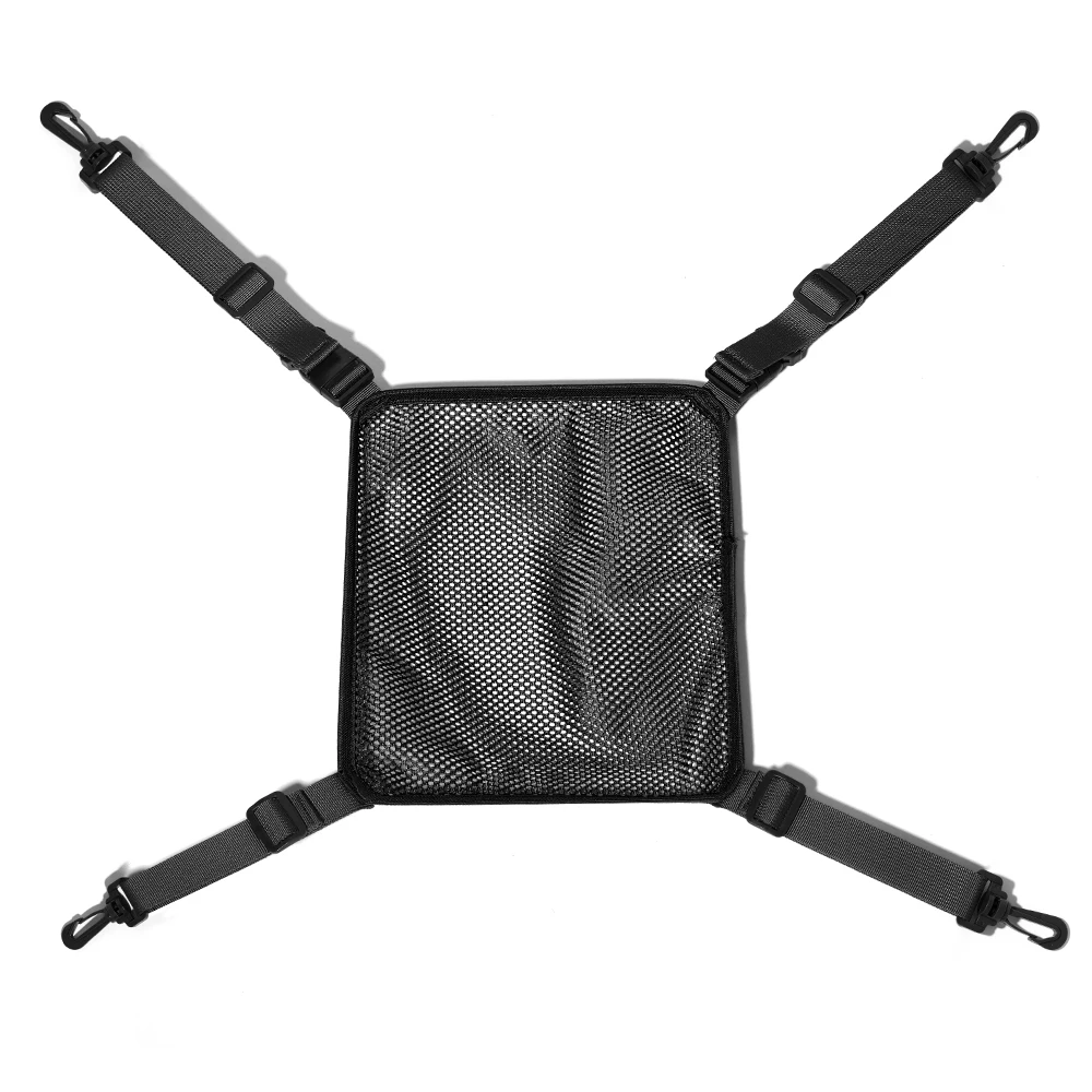 Taktische Helmnetzabdeckung Outdoor Freizeitrucksack Netz-Tasche Multifunktionales Rucksackzubehör – Detail 8