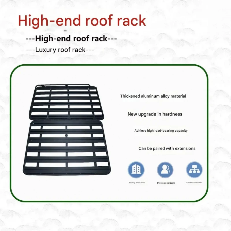 Hot Selling Foldable Roof Mounted Universal Cargo Rack Off-Road Vehicle Exterior Storage Accessories