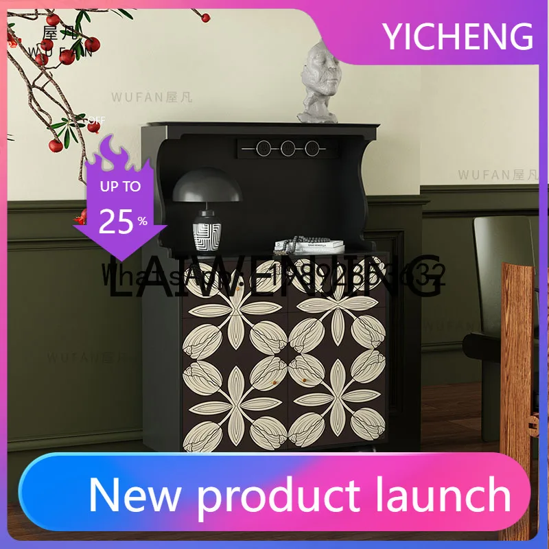 

Storage and Storage Integrated Tea Sofa Edge Coffee Machine Retro French Cabinet