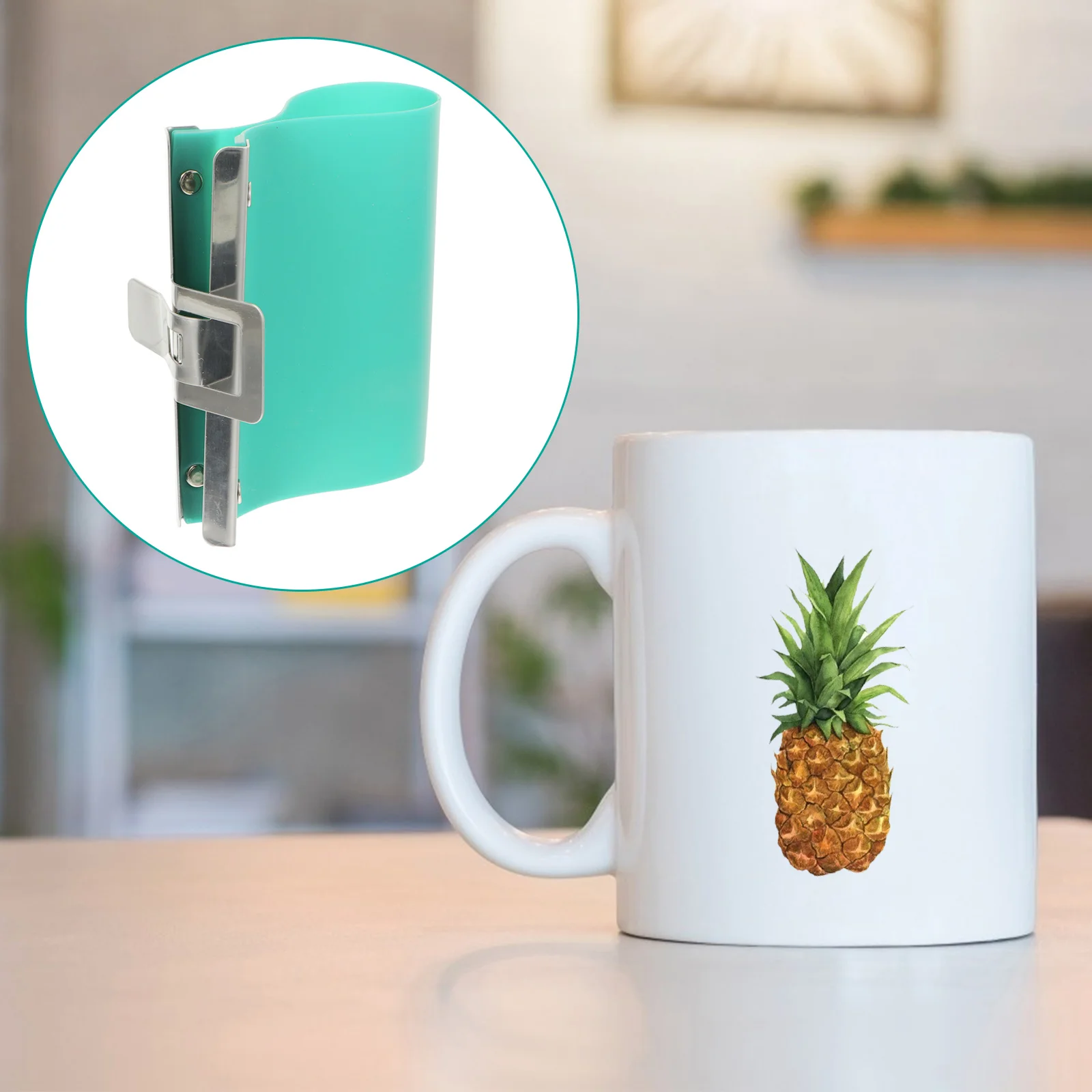 

Silicone Mug Wrap Sublimation Mold Heat Transfer Clamp Printing Cup Holder Flask Fix Tool Art Supplies Mug Cup Wrap Mold