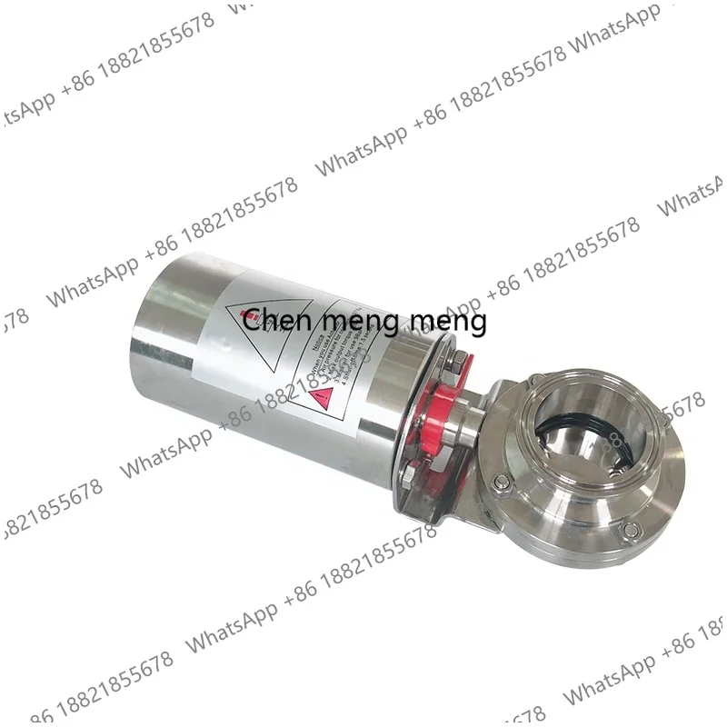 

Yongda Sanitary Stainless Steel 304 316L Butterfly Valve With Pneumatic Actuator