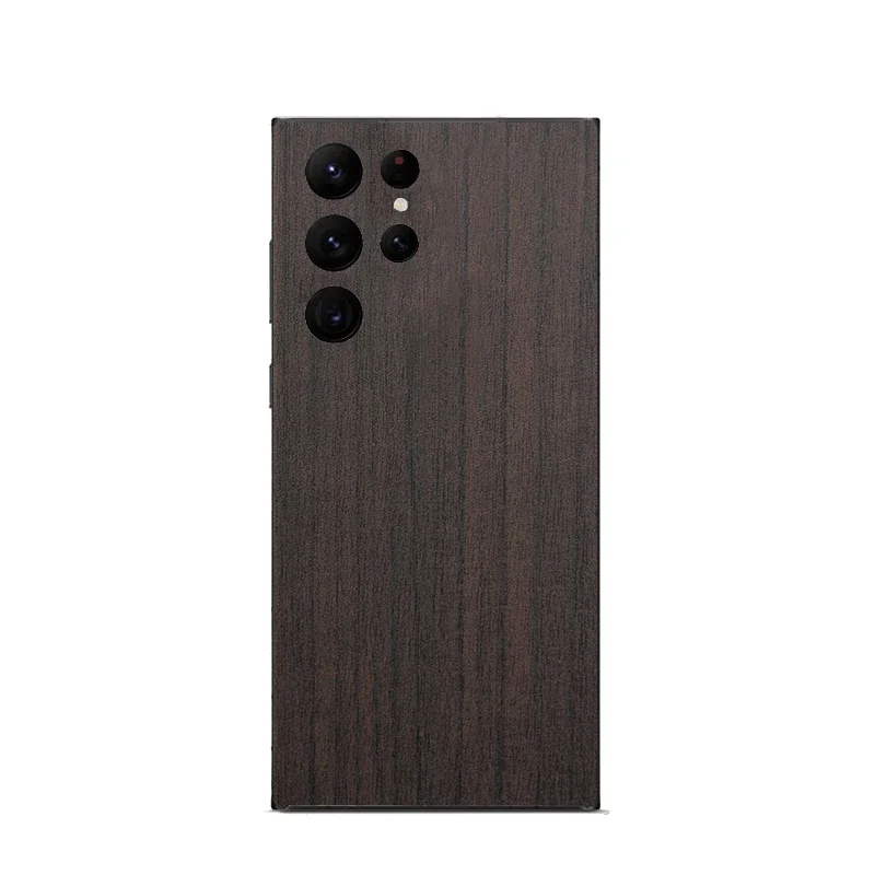 Wood Grain Sticker Phone Back Skin for SAMSUNG Galaxy S24 Ultra S24 Plus S23+ S22 Ultra S21 FE Protector Wrap Film