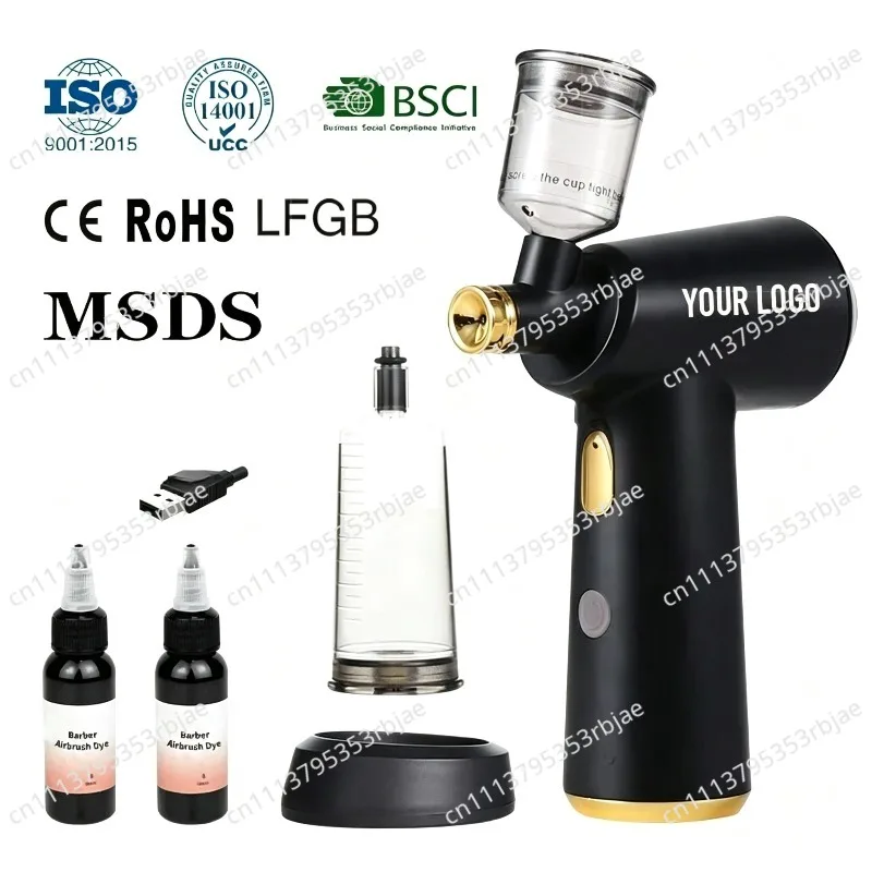 Inductive Wireless Charging Barber Airbrush Hair Enhancement Line-Up Tool