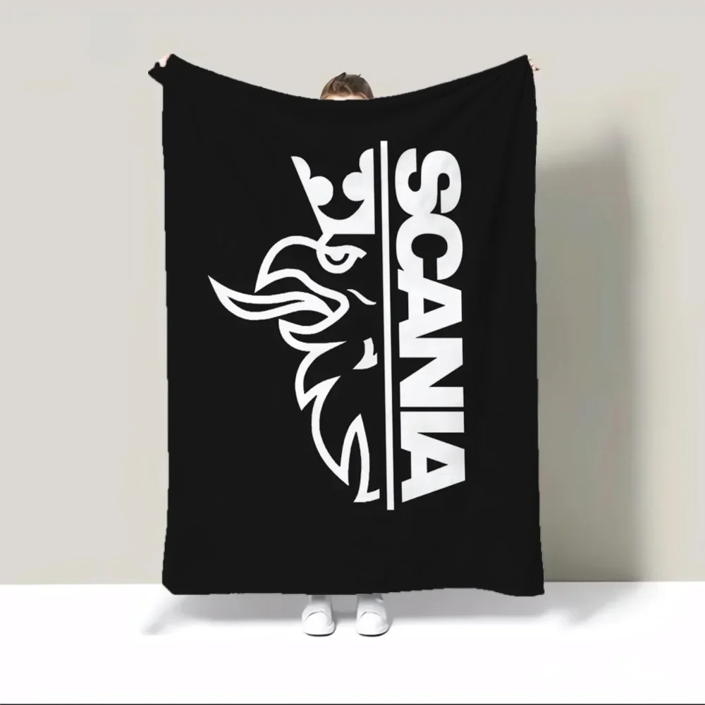 S-SCANIA Custom King Size Blankets for Kids Soft Fluffy Throw Blankets for Bed Sofa Decorative Beach Towel Home Interiorr